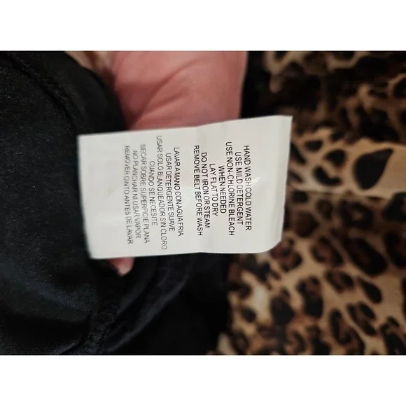 Speechless Juniors dress Medium Leopard/Lace - Picture 7 of 8